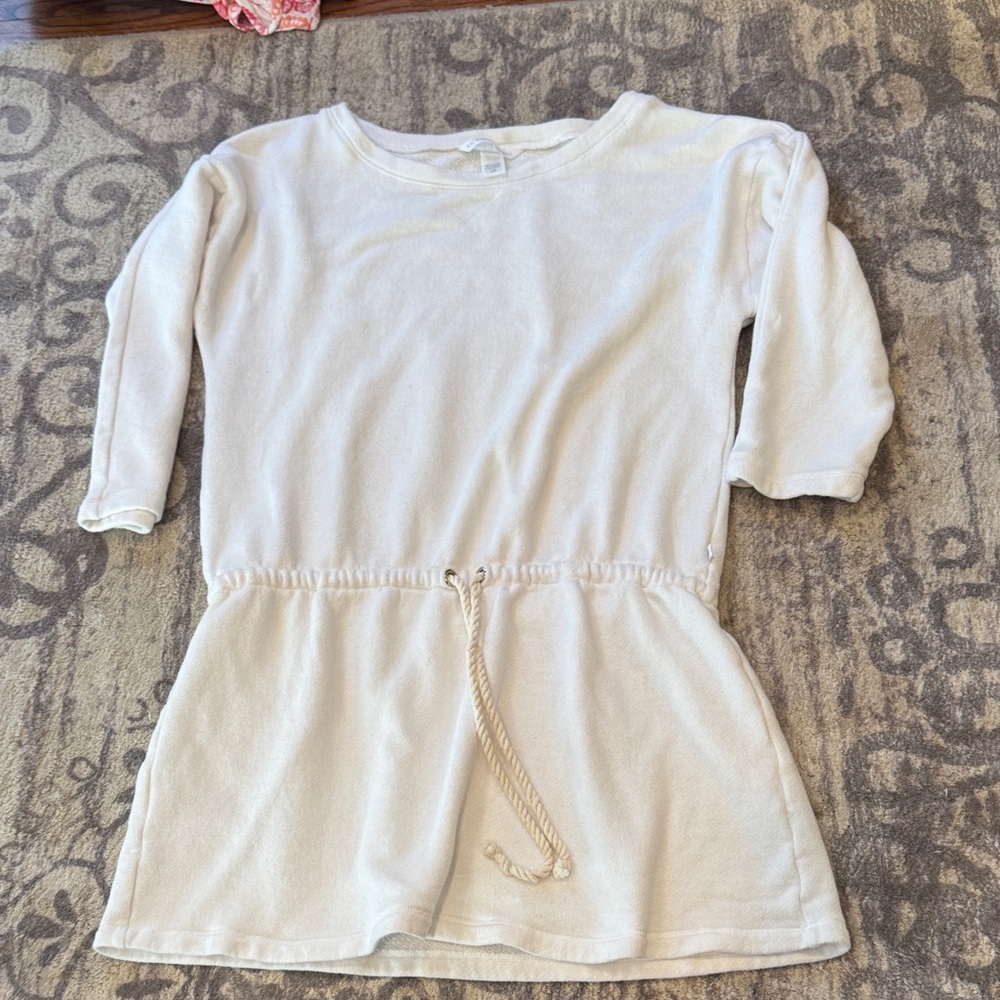 Terry Coverup with Drawstring Waist